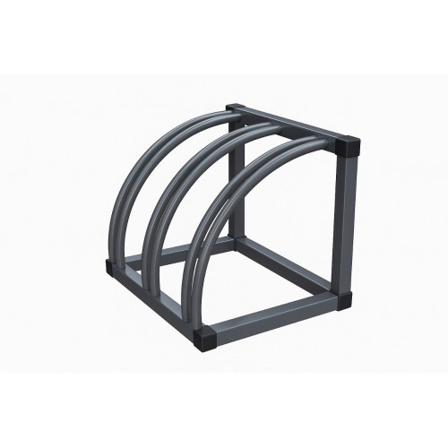 Велопарковка на 3 места (закруглённая)