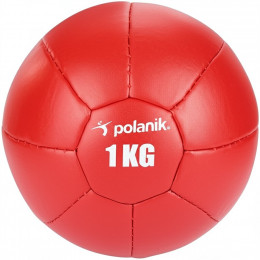 Медицинбол 1 кг, искусственная кожа